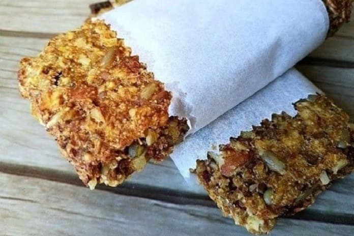 domáca müsli tyčinka