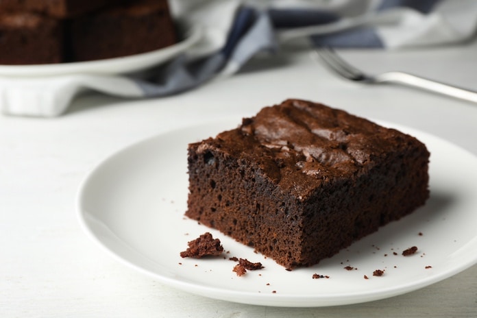 arašidové brownies s kakaovým maslom